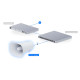 Difuzor tip goarnă AI PoE UniFi Ubiquiti pentru exterior 120 dB, UP-AI-Horn-Speaker-B